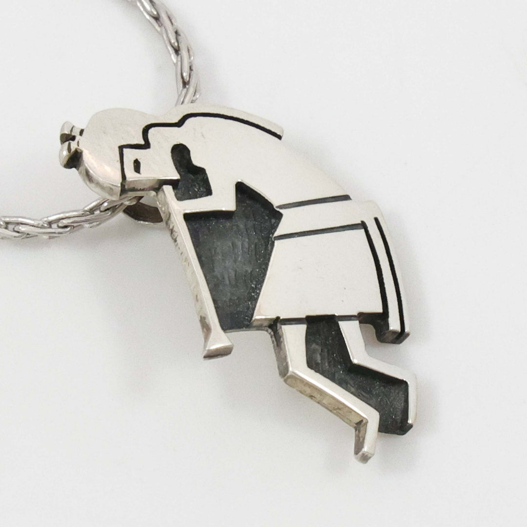 1980s Flute Player Pendant