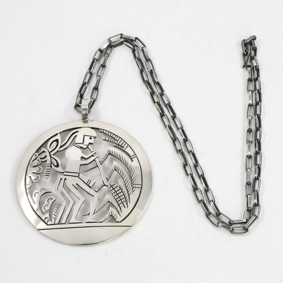 Flute Player Pendant