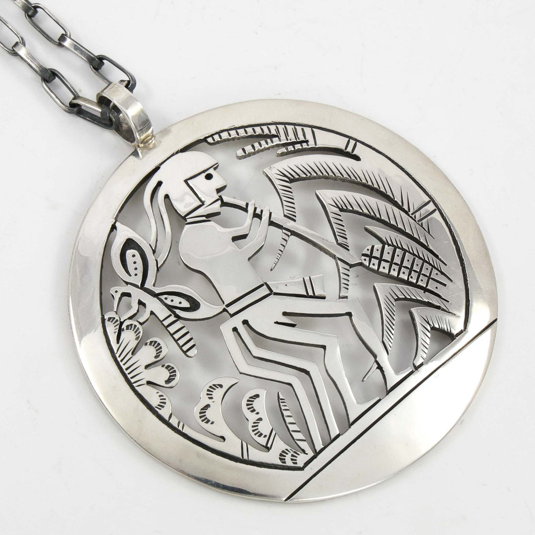 Flute Player Pendant