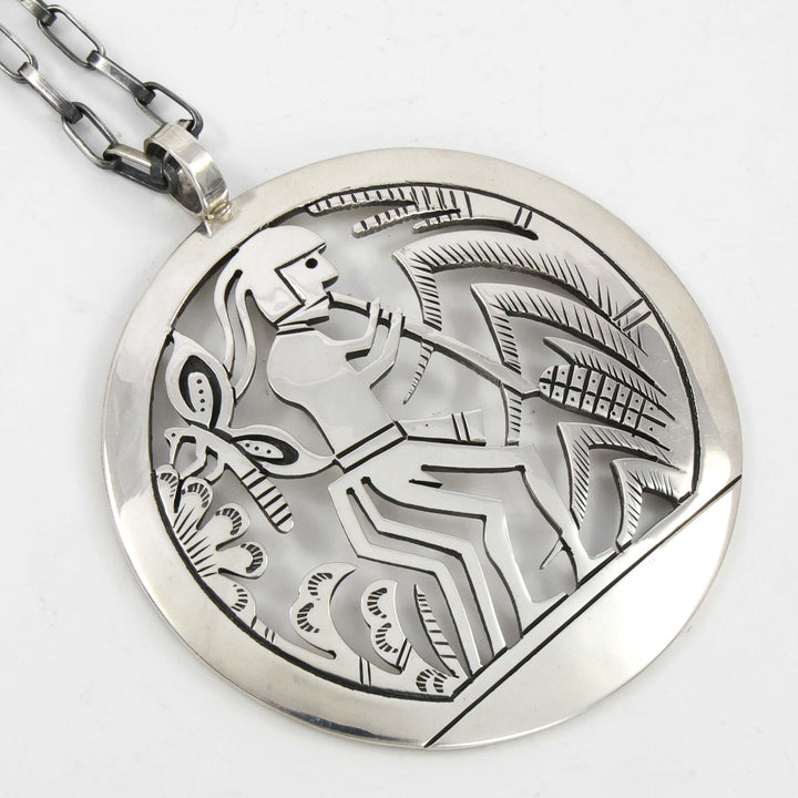 Flute Player Pendant