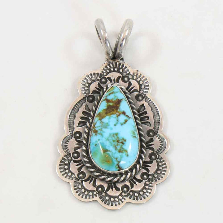 Sonoran Gold Turquoise Pendant
