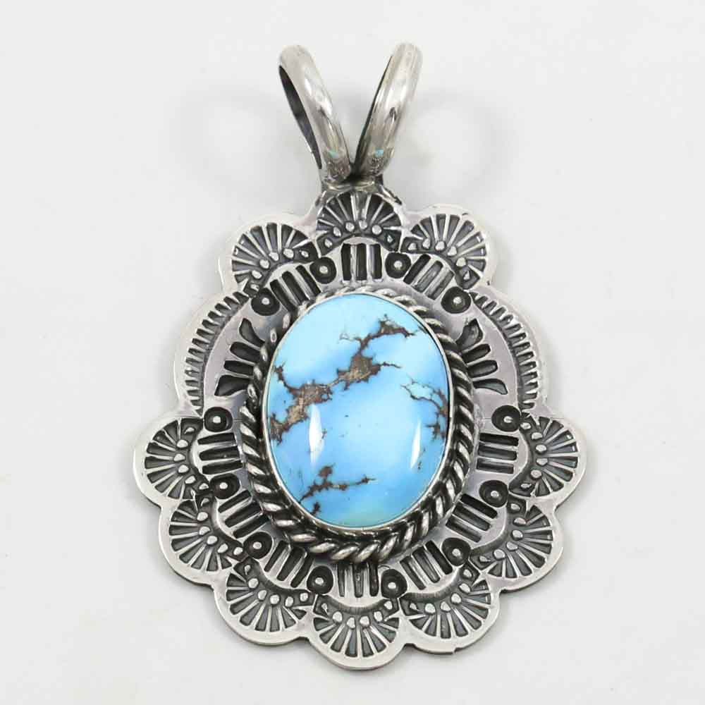 Golden Hills Turquoise Pendant