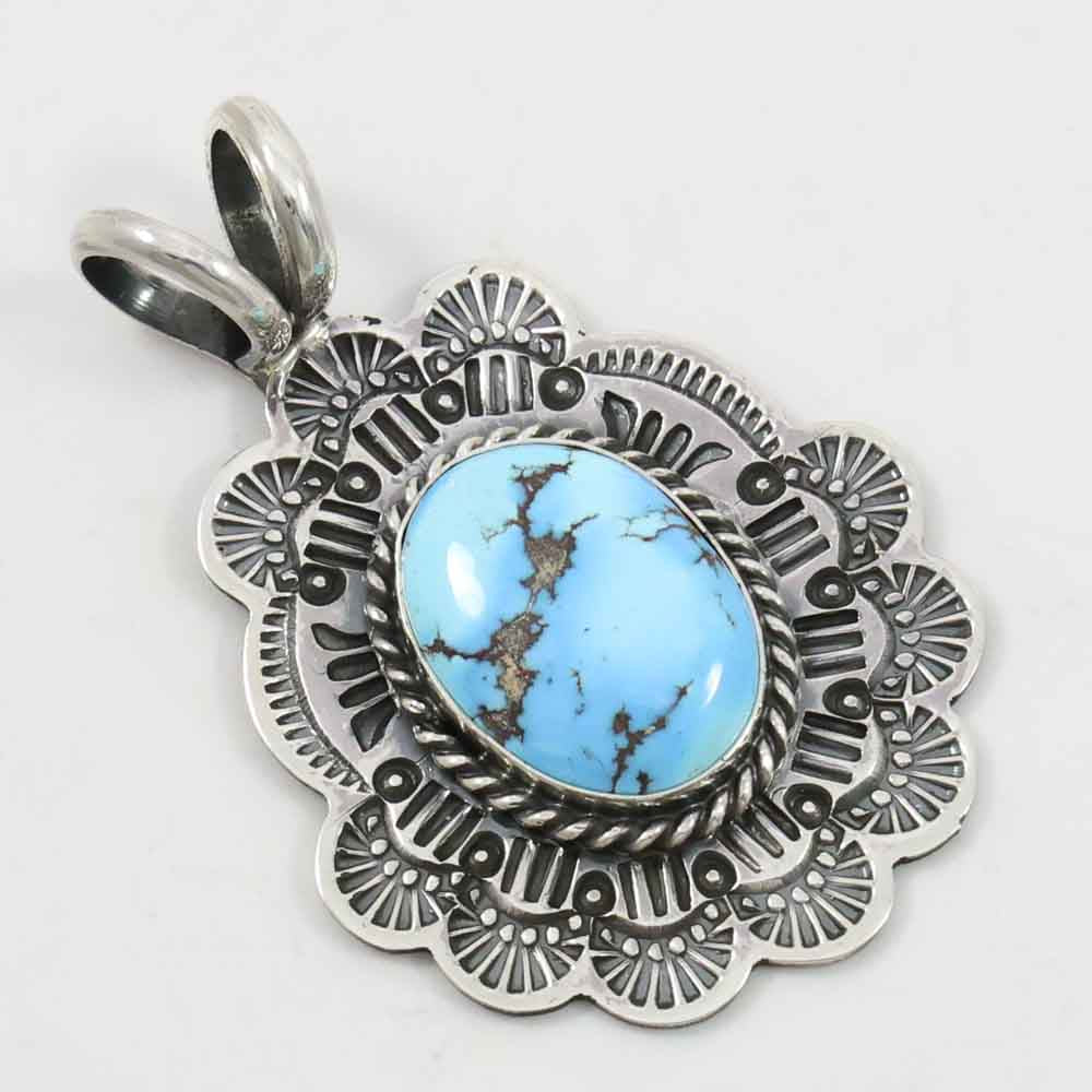 Golden Hills Turquoise Pendant