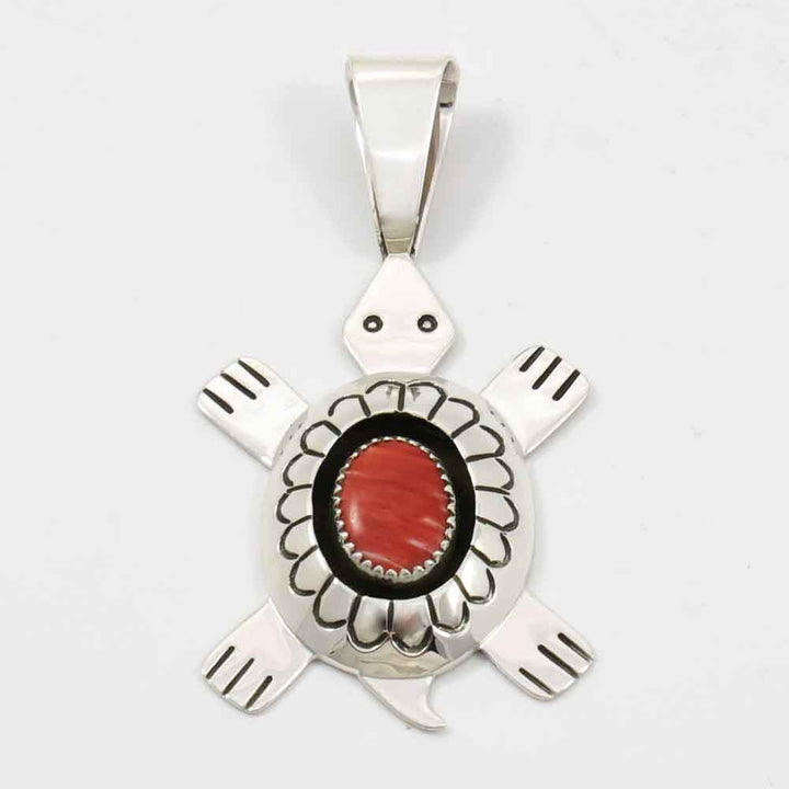 Spiny Oyster Turtle Pendant