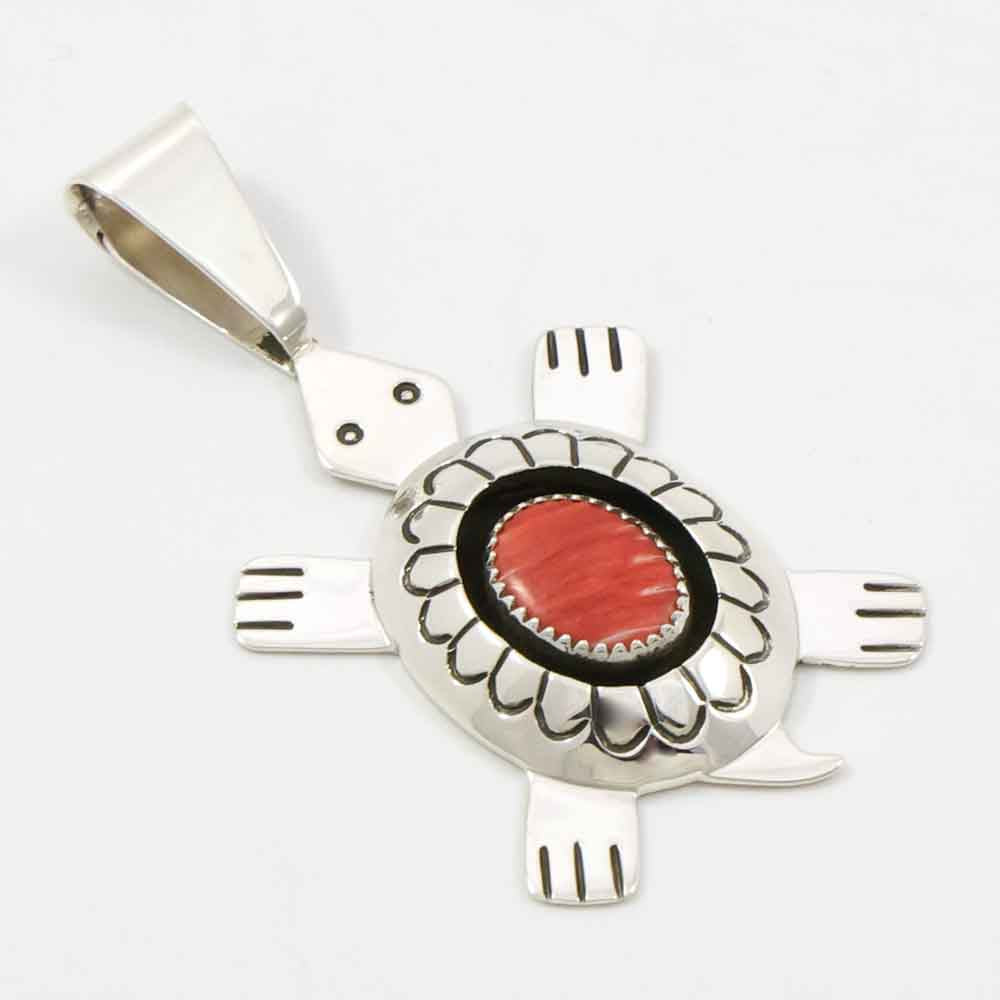Spiny Oyster Turtle Pendant