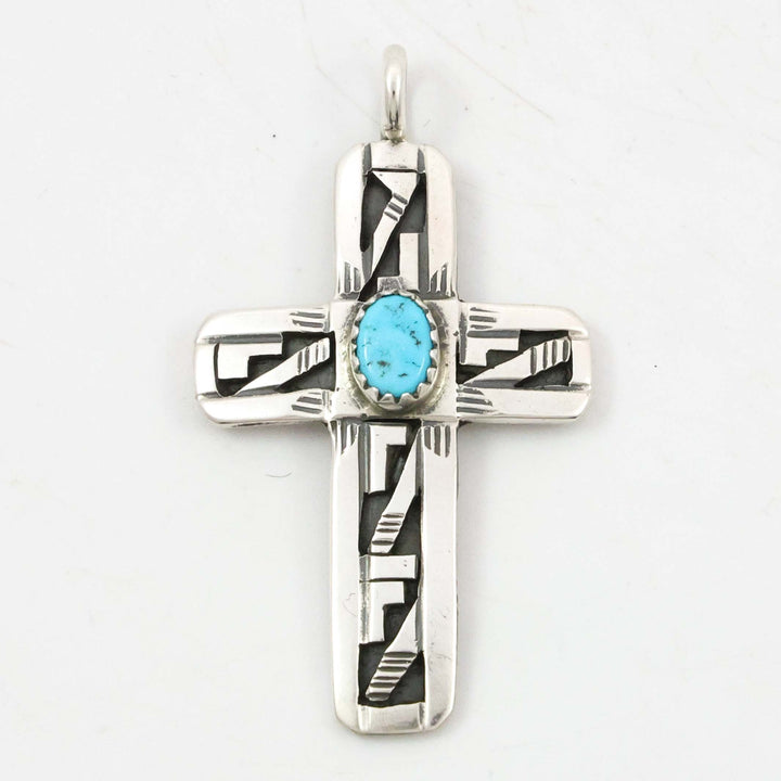 Turquoise Cross Pendant