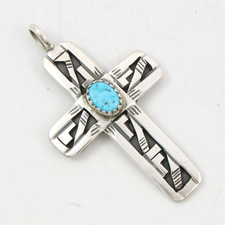 Turquoise Cross Pendant