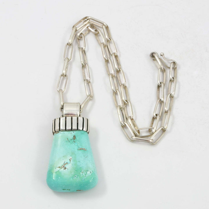 Sleeping Beauty Turquoise Pendant