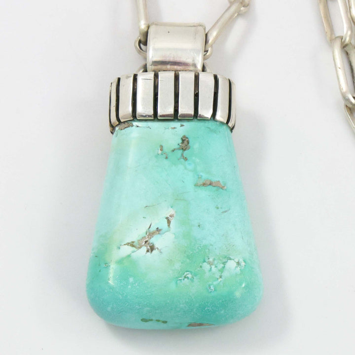 Sleeping Beauty Turquoise Pendant