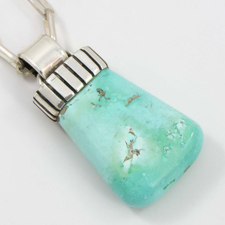 Sleeping Beauty Turquoise Pendant