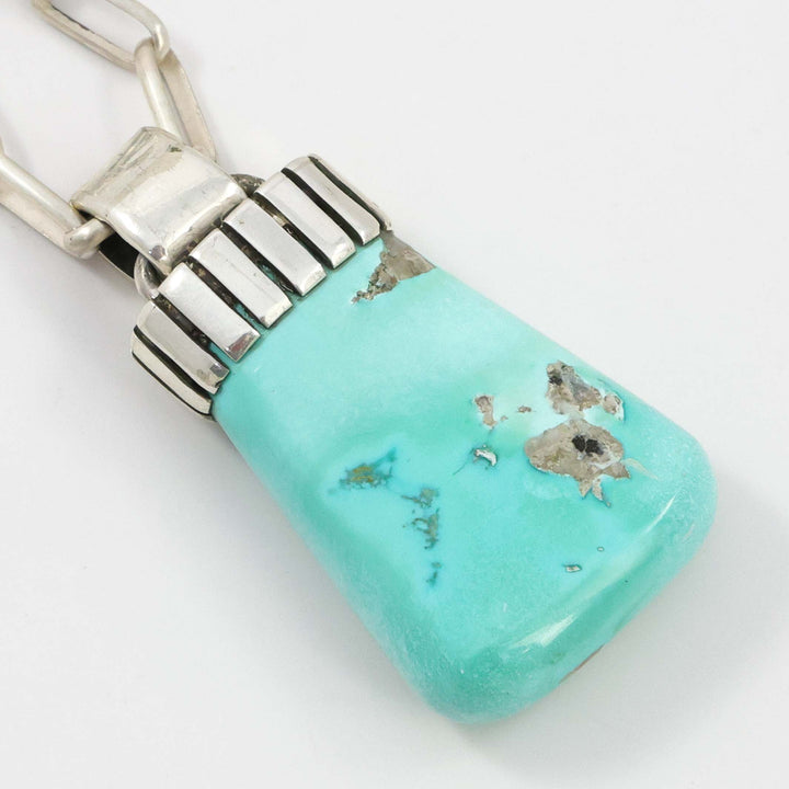 Sleeping Beauty Turquoise Pendant