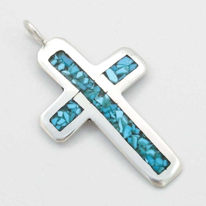 Turquoise Cross Pendant