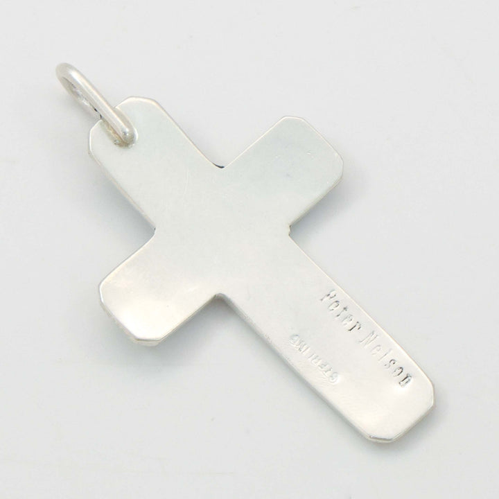 Turquoise Cross Pendant