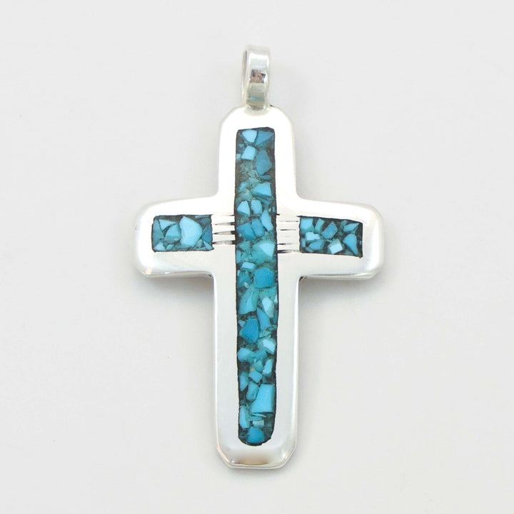Turquoise Cross Pendant