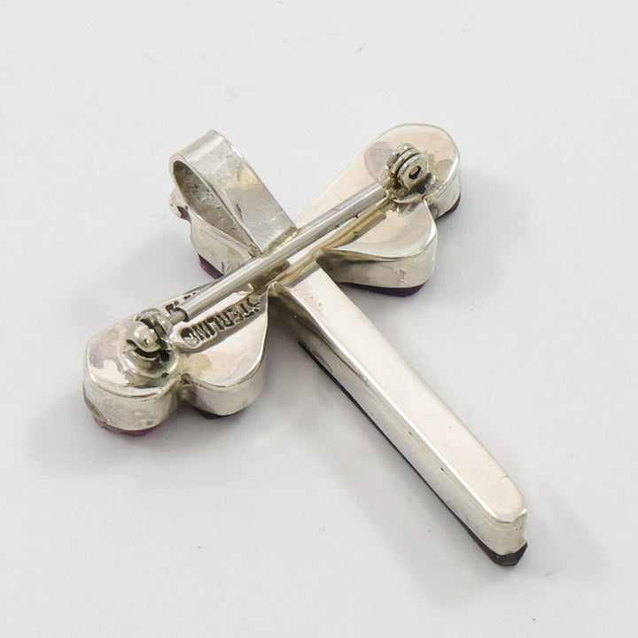 Sugilite Dragonfly Pin and Pendant
