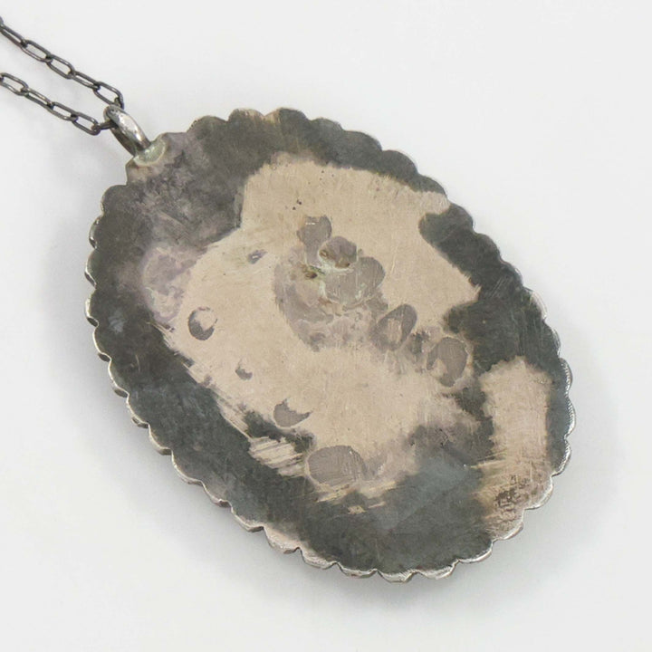1940s Turquoise Pendant
