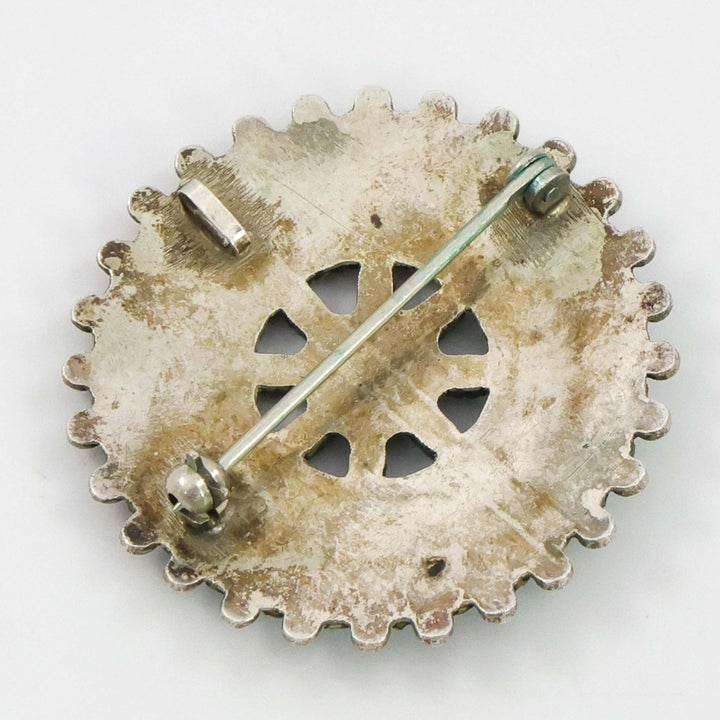 1950s Turquoise Pin and Pendant