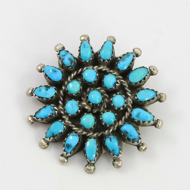 1940s Turquoise Pin