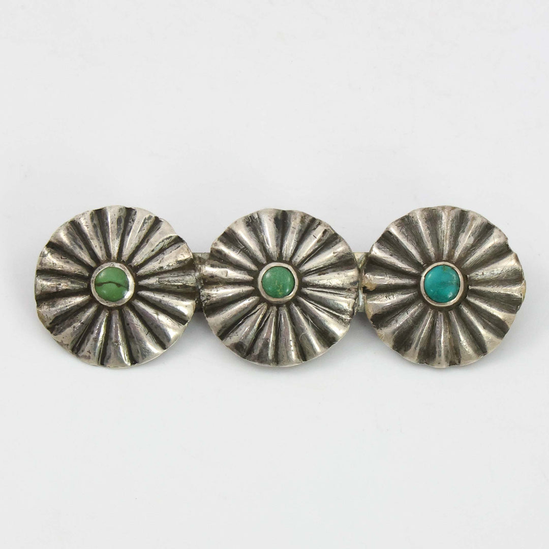 1930s Turquoise Pin