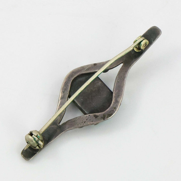 1930s Turquoise Pin