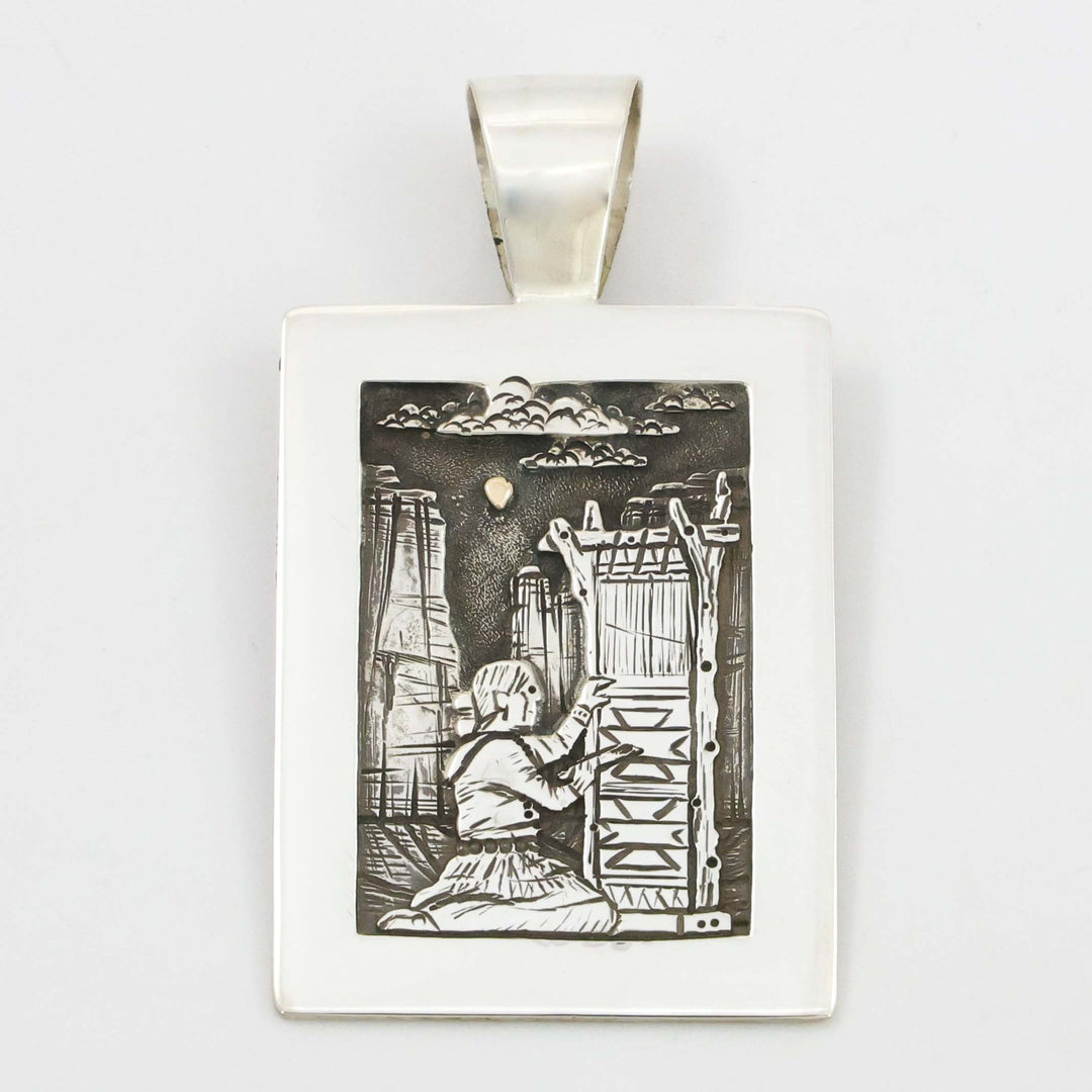Navajo Weaver Pendant