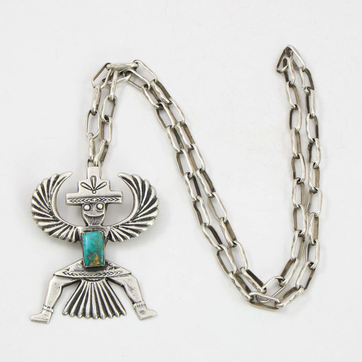 1950s Knifewing Pendant on Chain