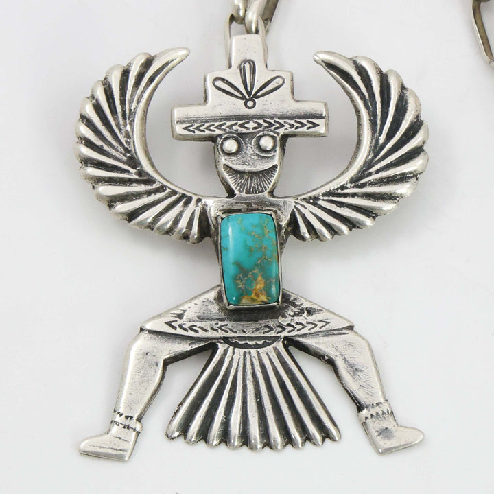 1950s Knifewing Pendant on Chain