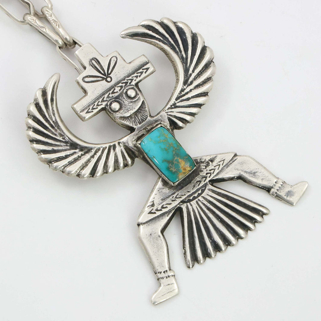 1950s Knifewing Pendant on Chain