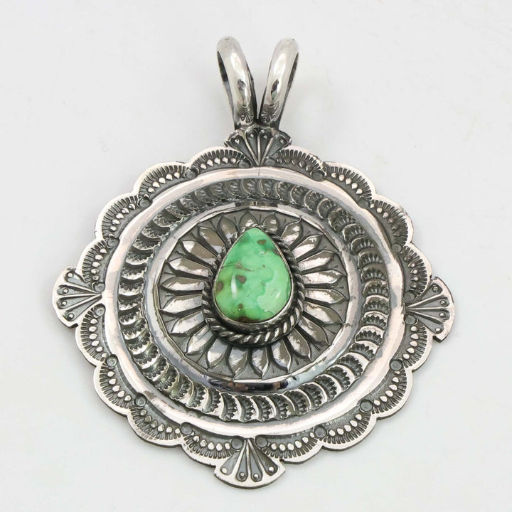 Sonoran Gold Turquoise Pendant