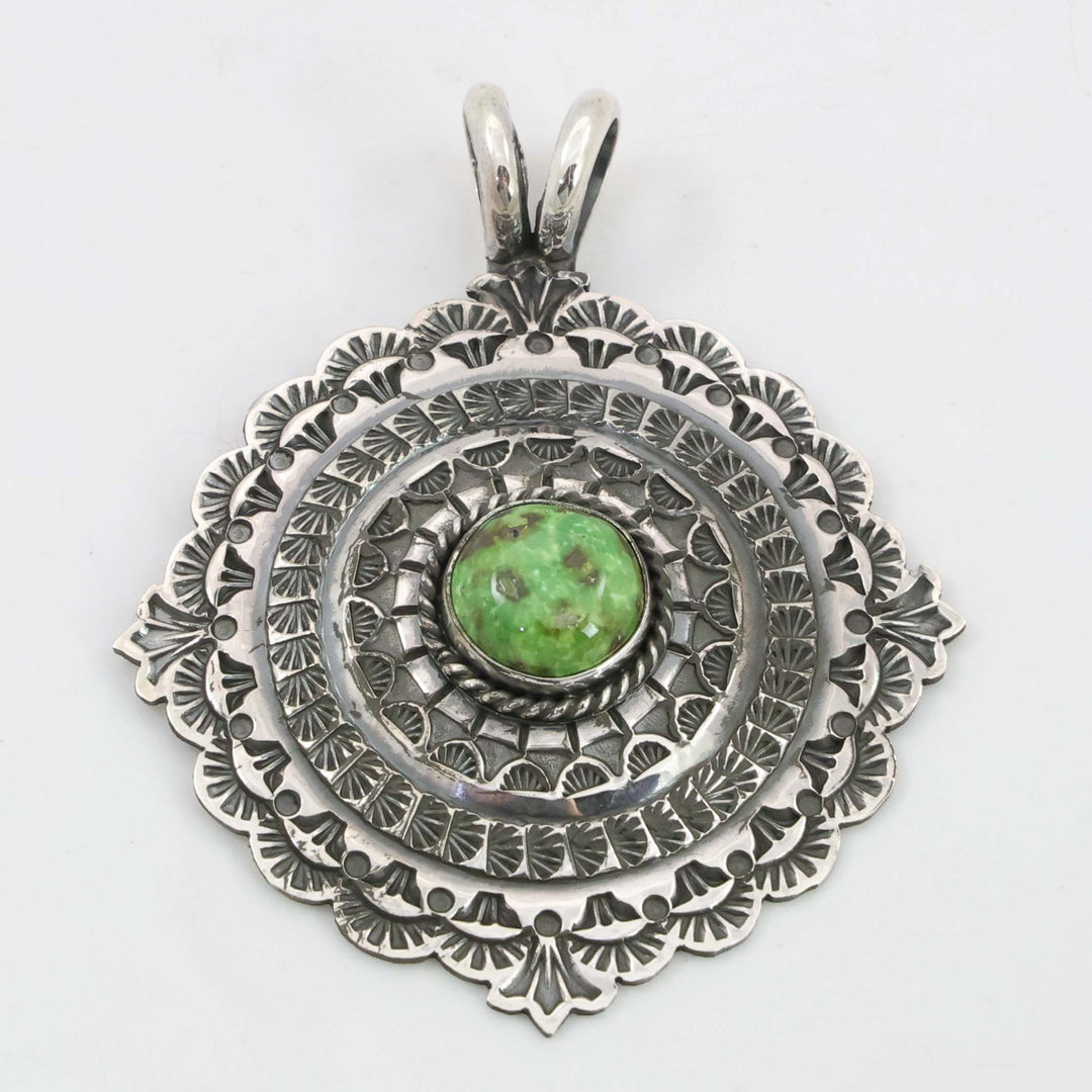 Sonoran Gold Turquoise Pendant