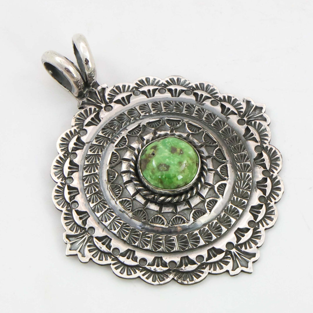 Sonoran Gold Turquoise Pendant