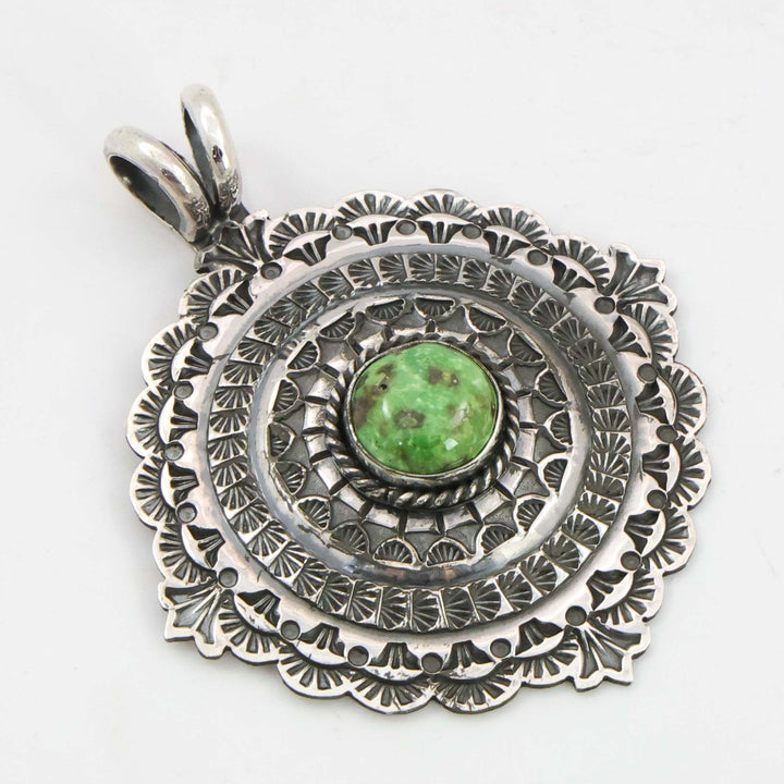 Sonoran Gold Turquoise Pendant