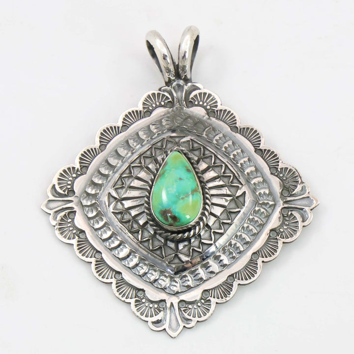 Sonoran Gold Turquoise Pendant