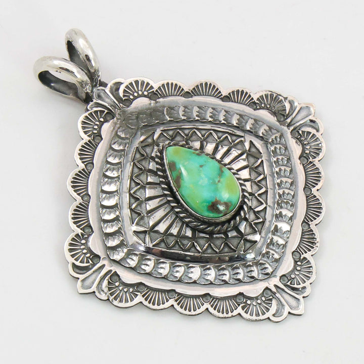 Sonoran Gold Turquoise Pendant