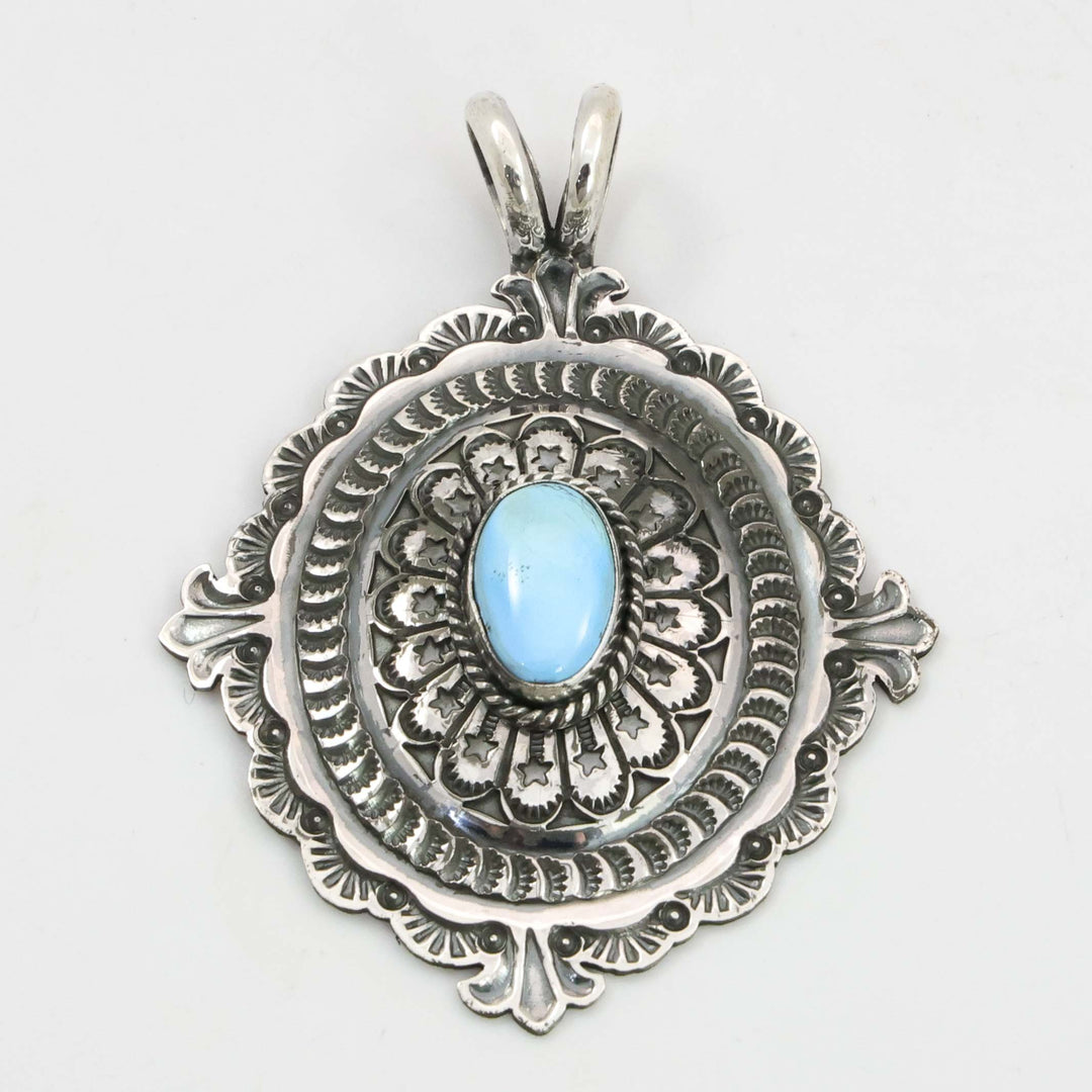 Golden Hills Turquoise Pendant