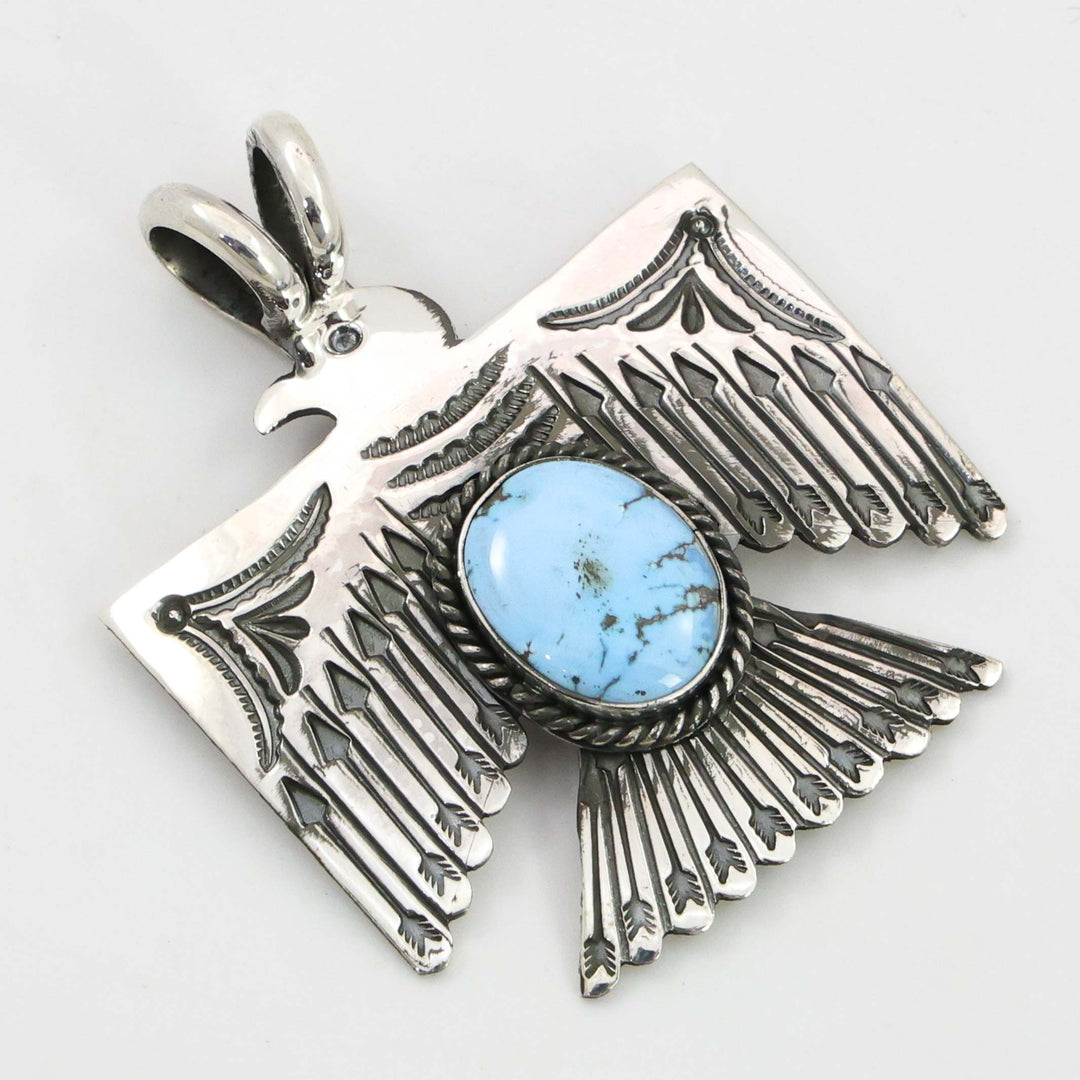 Golden Hills Turquoise Pendant