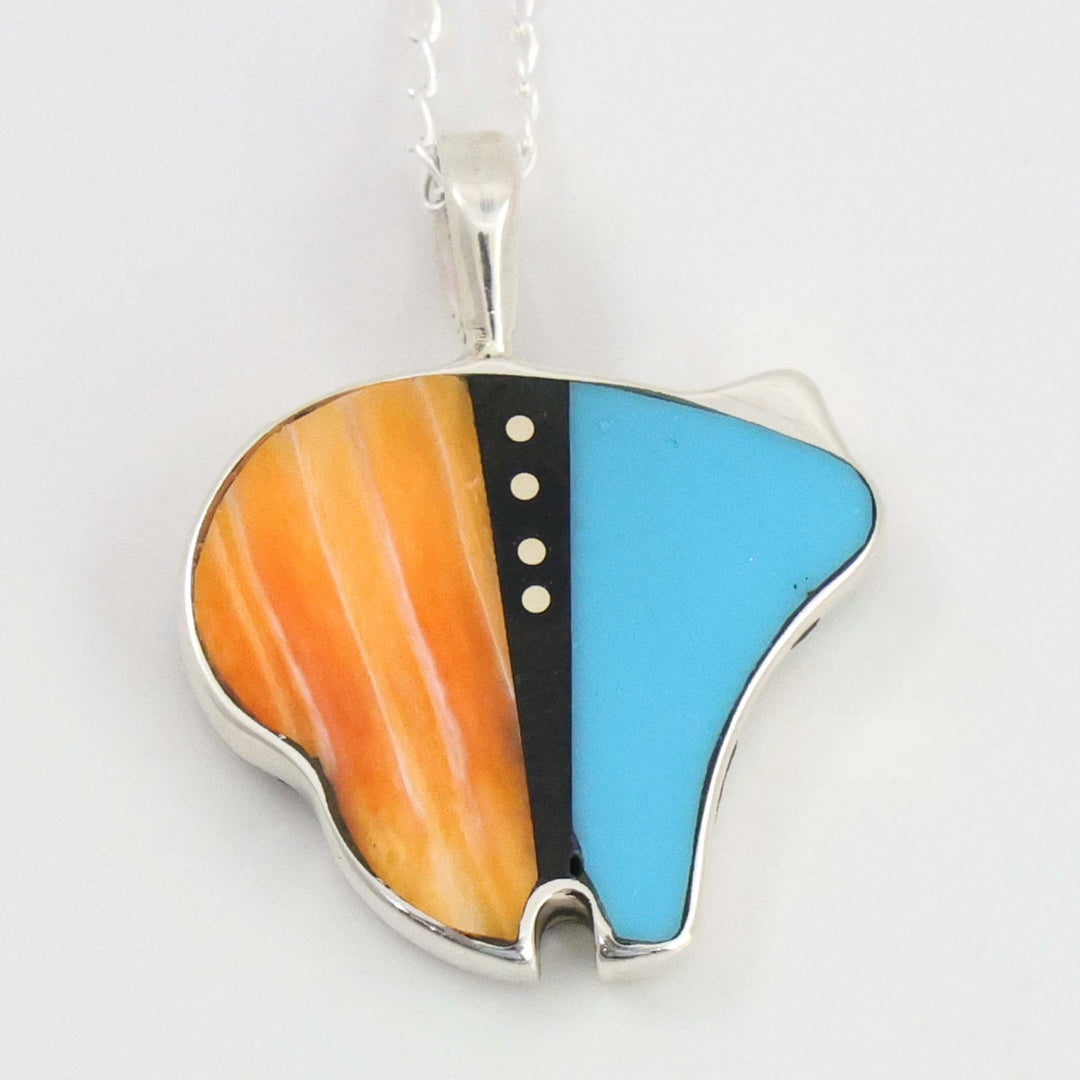 Bear Pendant on Chain