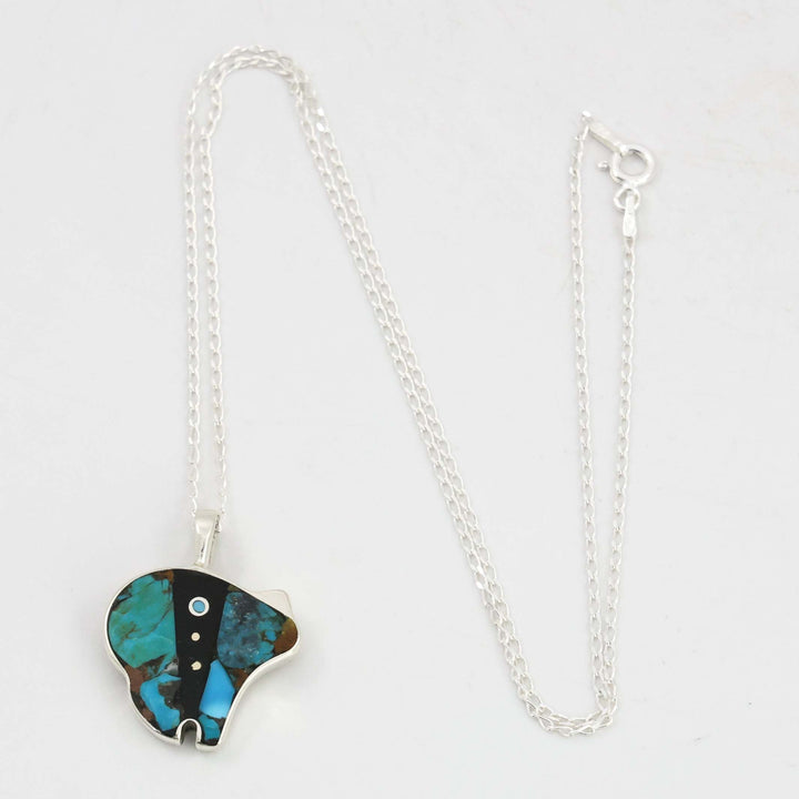 Bear Pendant on Chain