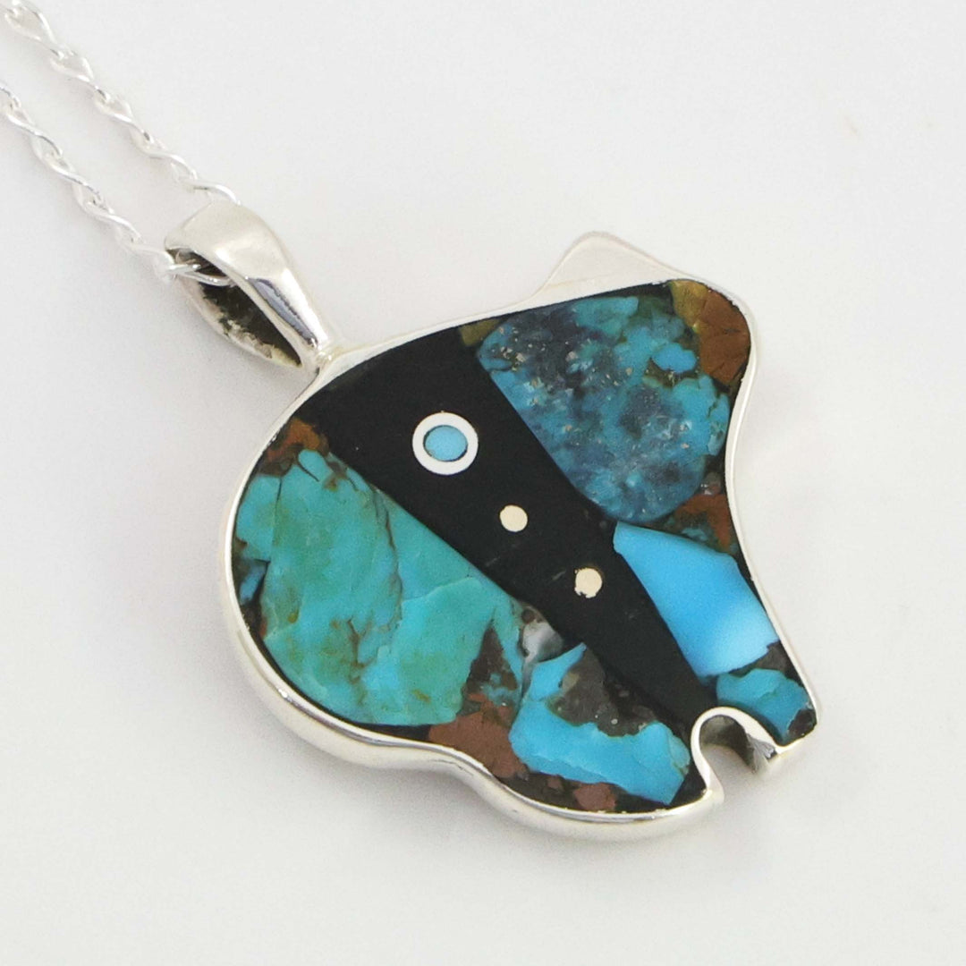 Bear Pendant on Chain