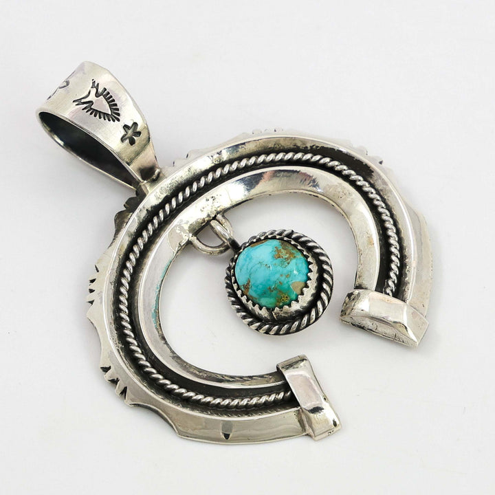 Turquoise Naja Pendant