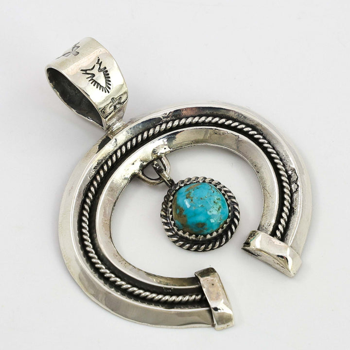 Turquoise Naja Pendant