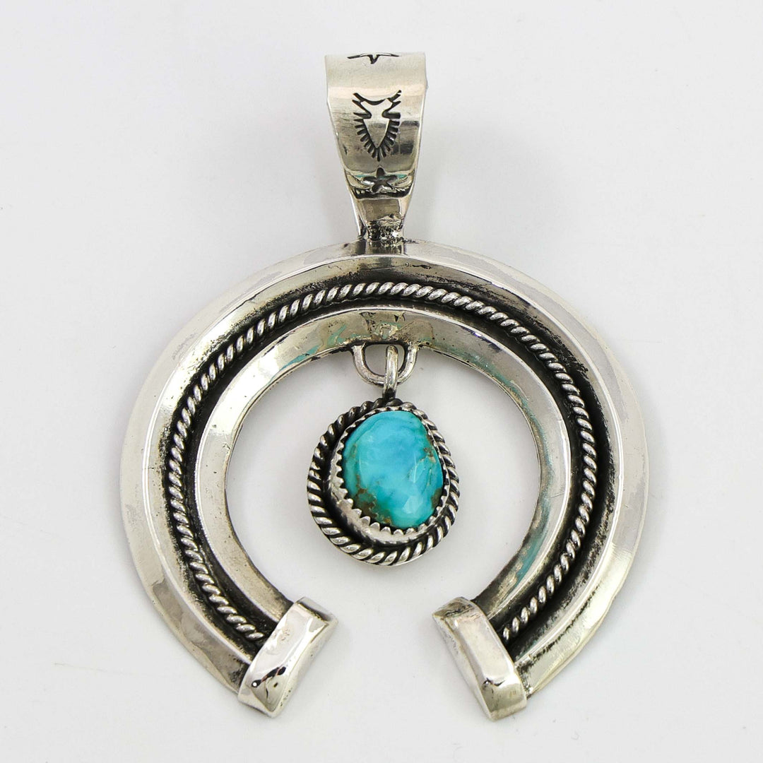 Turquoise Naja Pendant