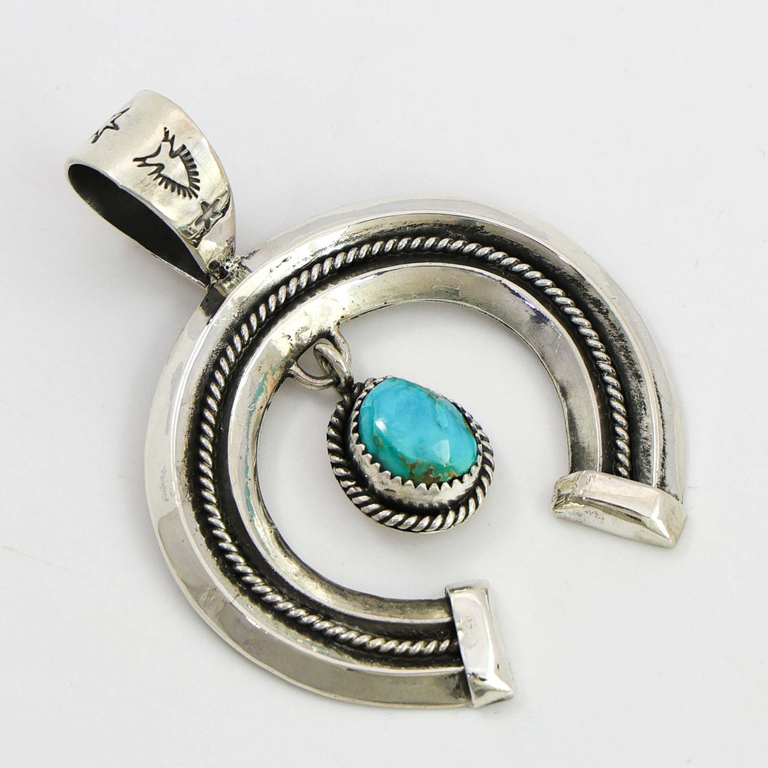 Turquoise Naja Pendant