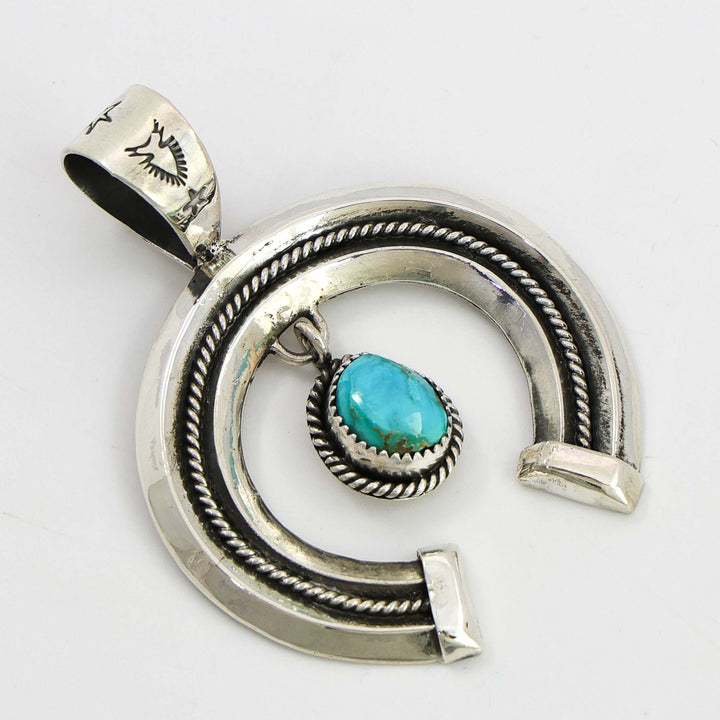 Turquoise Naja Pendant
