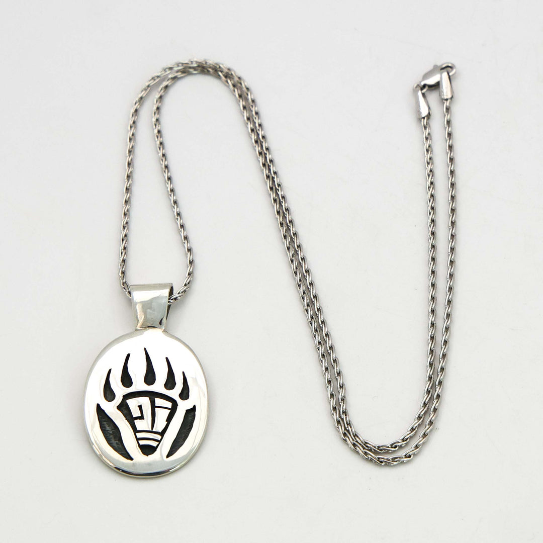 Hopi Bear Paw Pendant