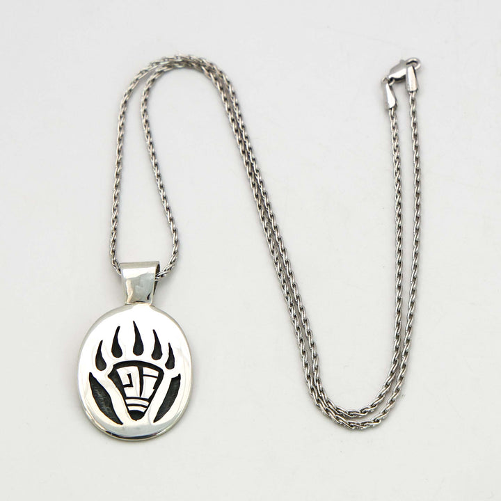 Hopi Bear Paw Pendant
