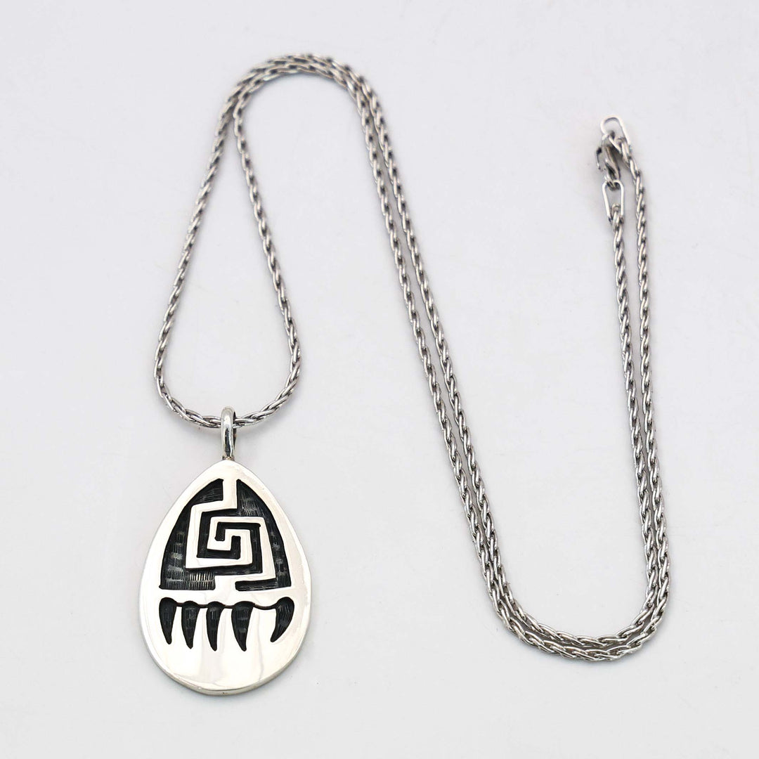 Hopi Bear Paw Pendant