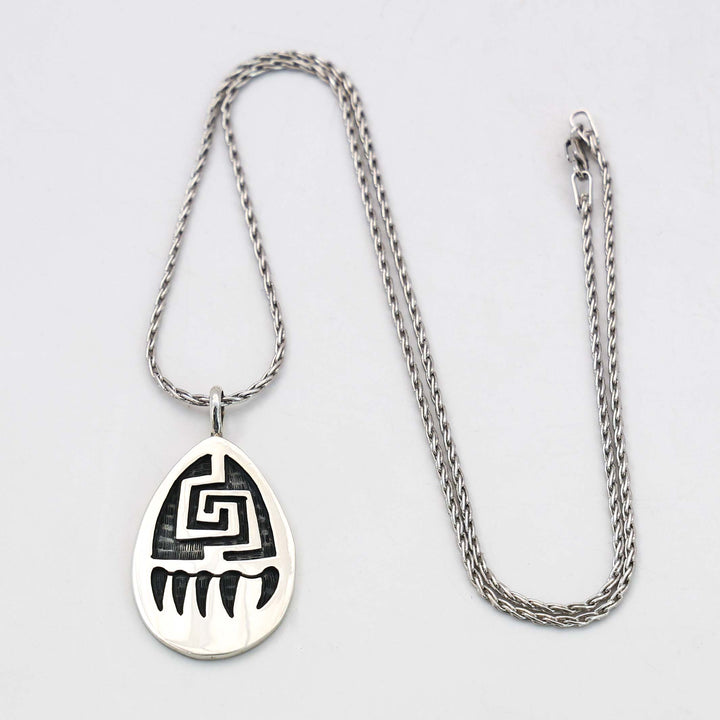 Hopi Bear Paw Pendant