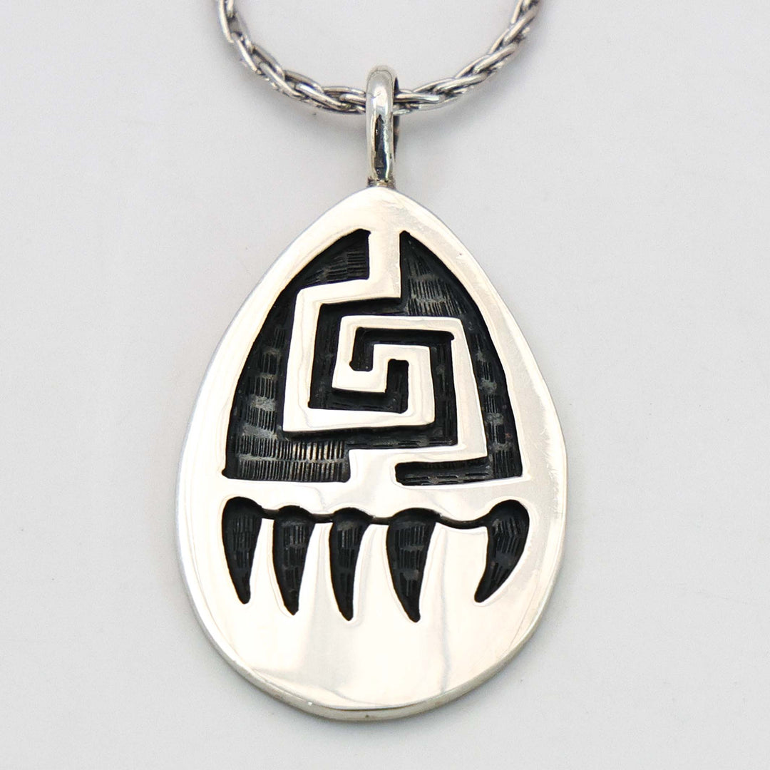 Hopi Bear Paw Pendant