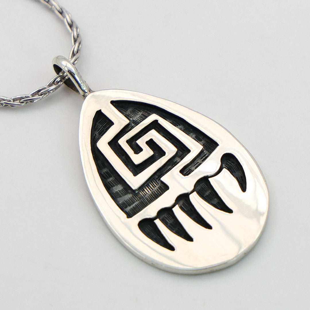 Hopi Bear Paw Pendant
